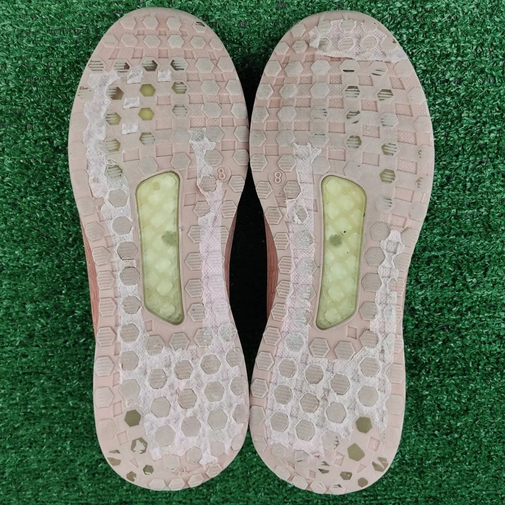 Product of New York Sneakers Womens 8 Pink Sonic Knit‎ Athletic Casual Shoes